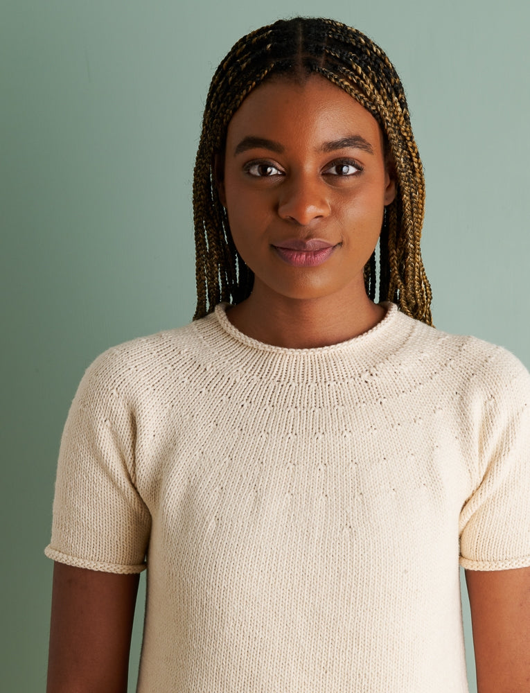 Top-Down Circular Yoke Pullover Pattern Download