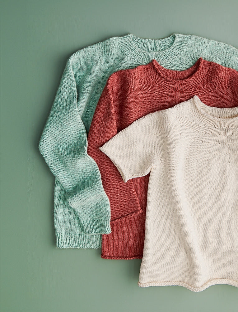 Top-Down Circular Yoke Pullover Pattern Download