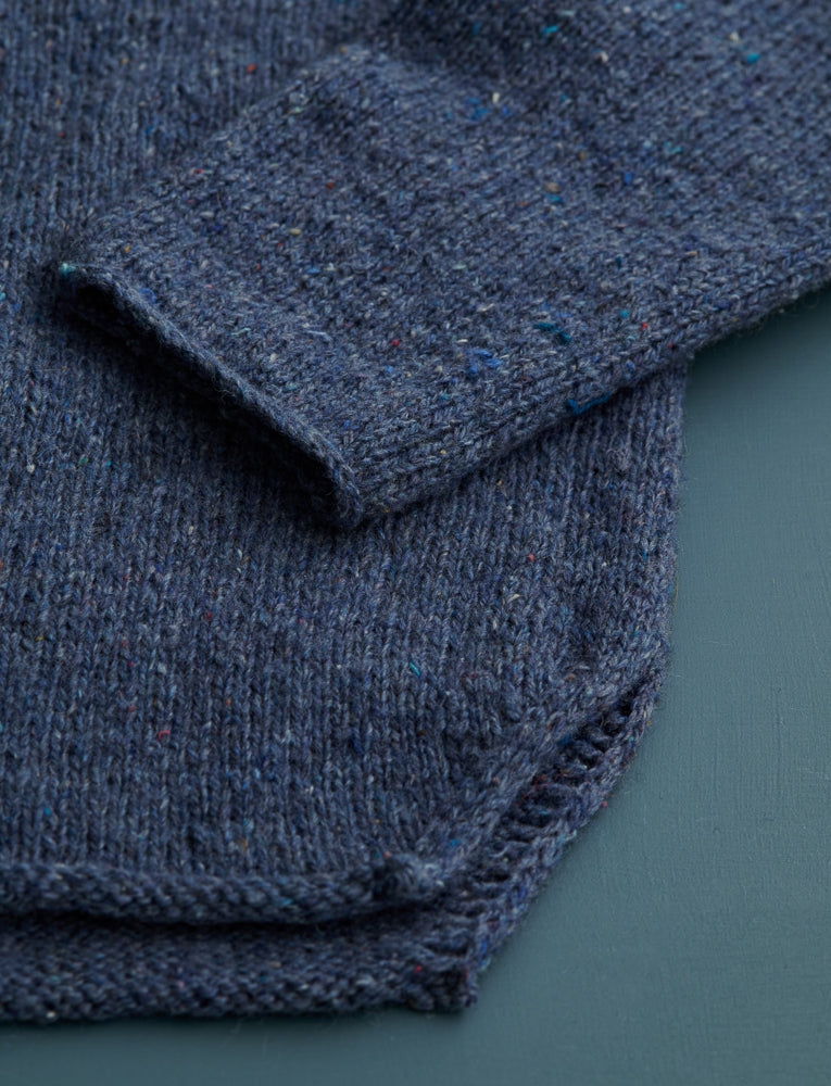 Top-Down Turtleneck Cardigan Pattern Download