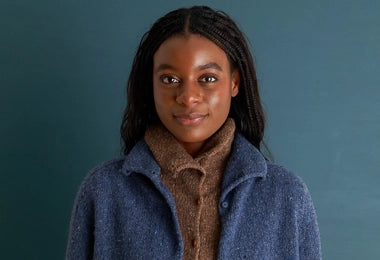 Top-Down Turtleneck Cardigan + Henley in Echo Wool