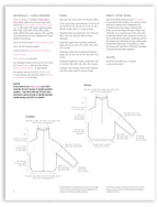 Top-Down Turtleneck Cardigan Pattern Download