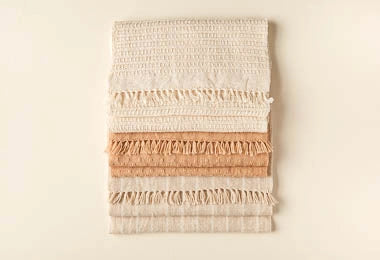 Trio of Woven Scarves