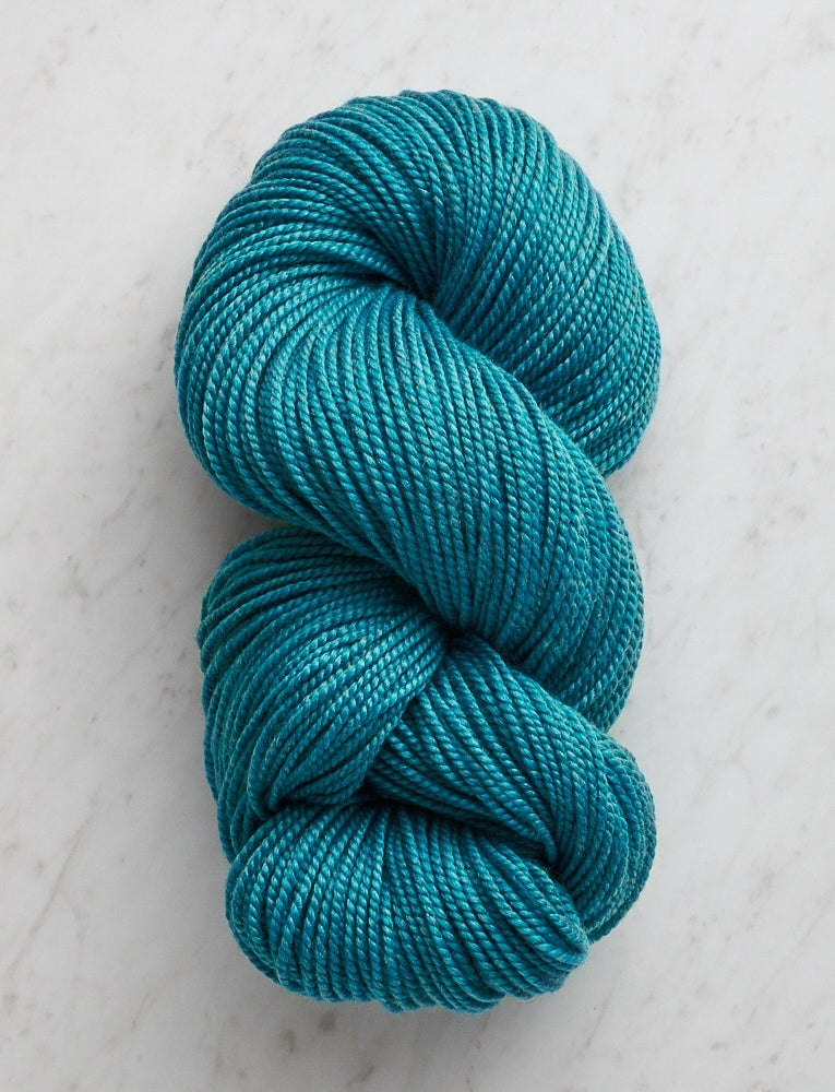 Cashmere Merino Bloom, True Turquoise