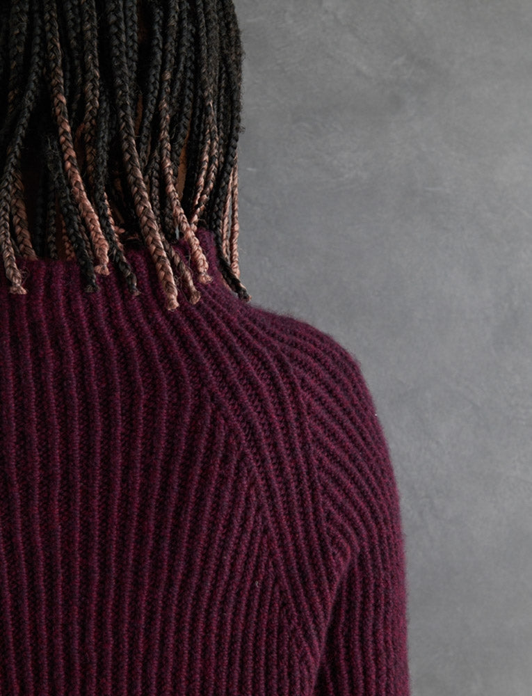 Twisted Rib Pullover Pattern Download