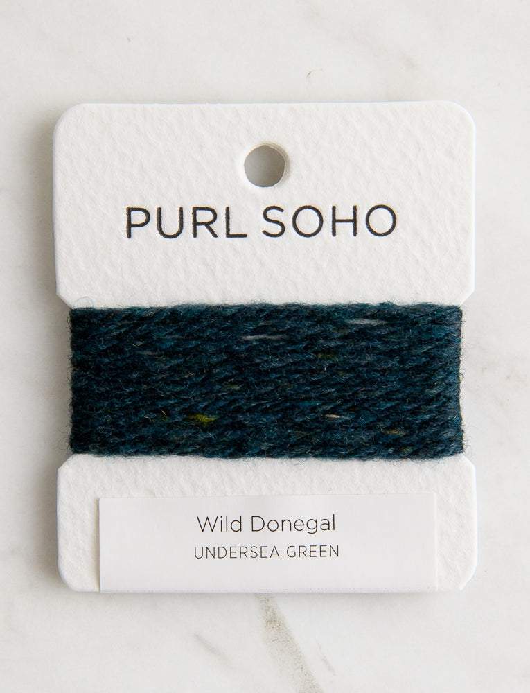 Wild Donegal Color Cards, Undersea Green
