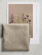 Swedish Embroidery Panel + Pattern, Meadow