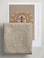 Swedish Embroidery Panel + Pattern, Tulipwood