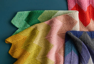 Vintage Chevron Blanket