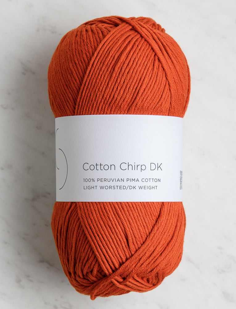 Cotton Chirp DK, 100-Gram Balls, Warm Maple
