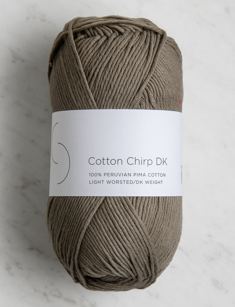 Cotton Chirp DK, 100-Gram Balls, Warm Pewter