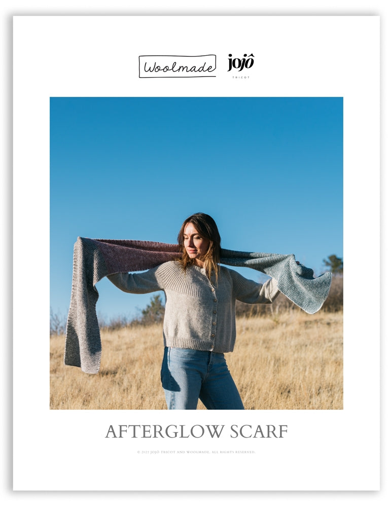 Afterglow Scarf Pattern Download