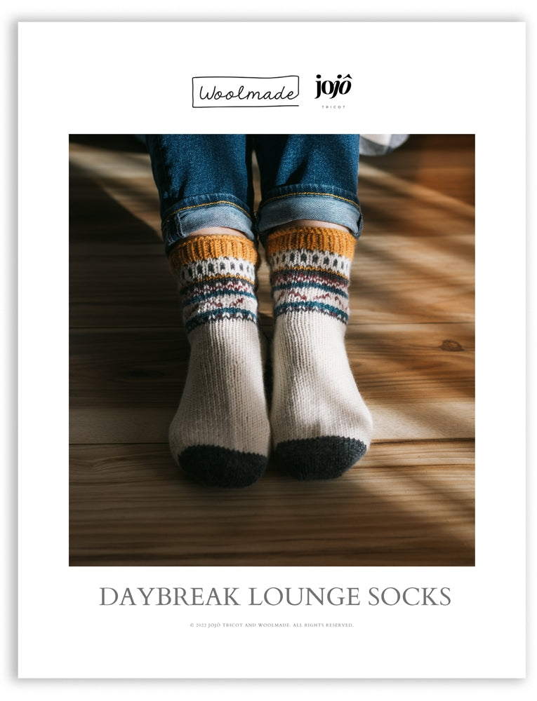 Daybreak Lounge Socks Pattern Download