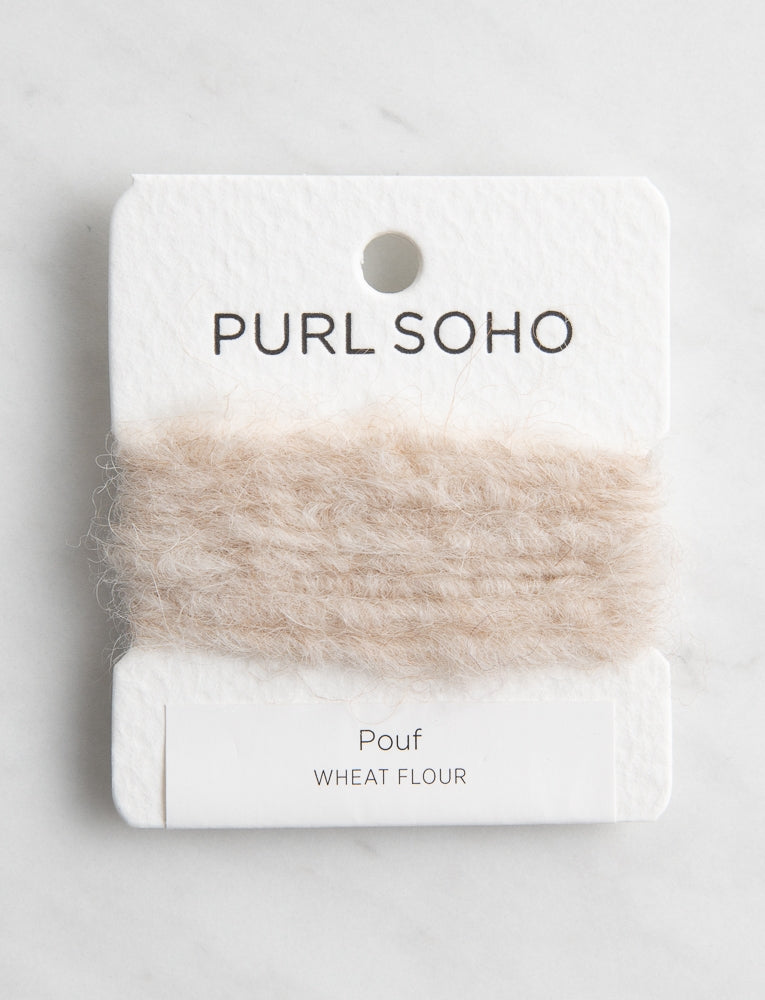 Pouf Color Cards, Wheat Flour