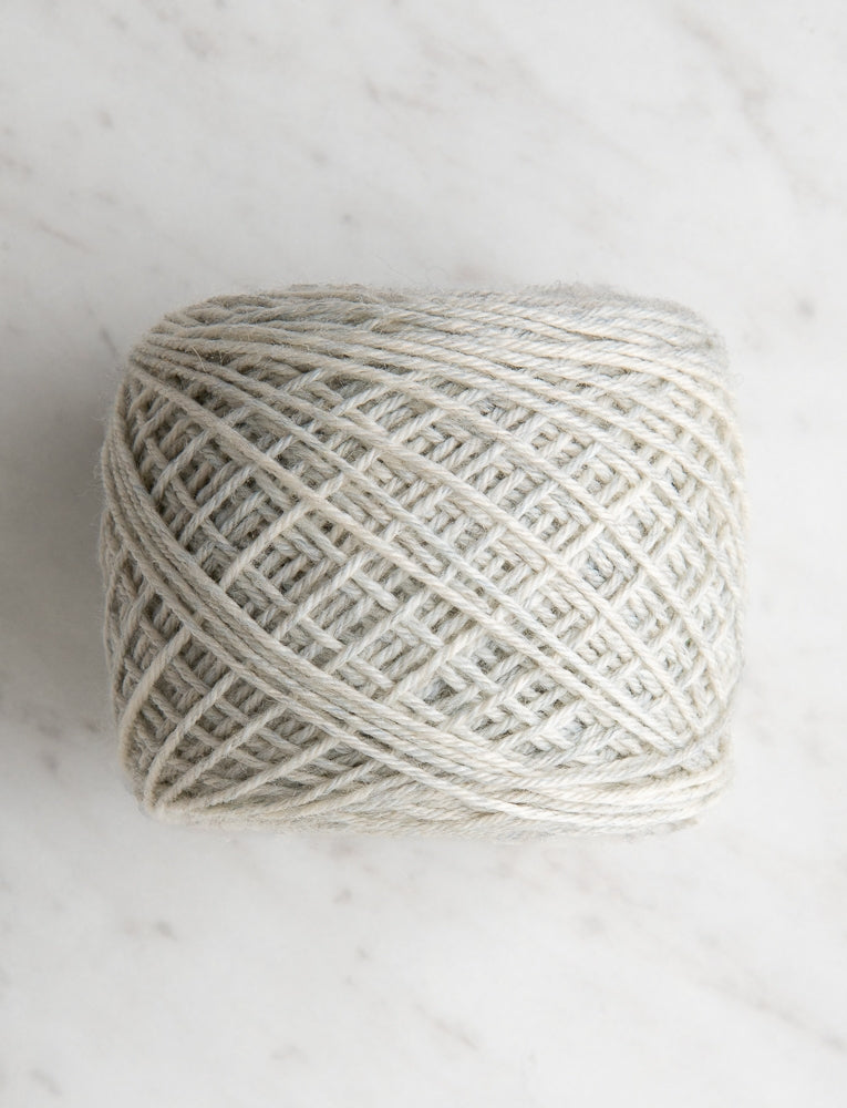 Stormy Superwash Sock, White Denim