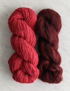 Classic Knit Beret Bundle, Wild Begonia + Ripe Boysenberry