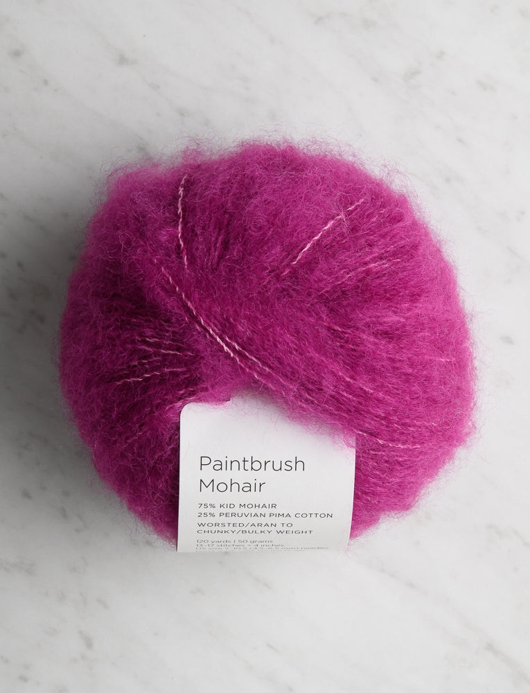 Paintbrush Mohair, Wild Boysenberry
