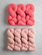 Double Knit Blanket Bundle, Wild Guava + Peony Pink, Crib