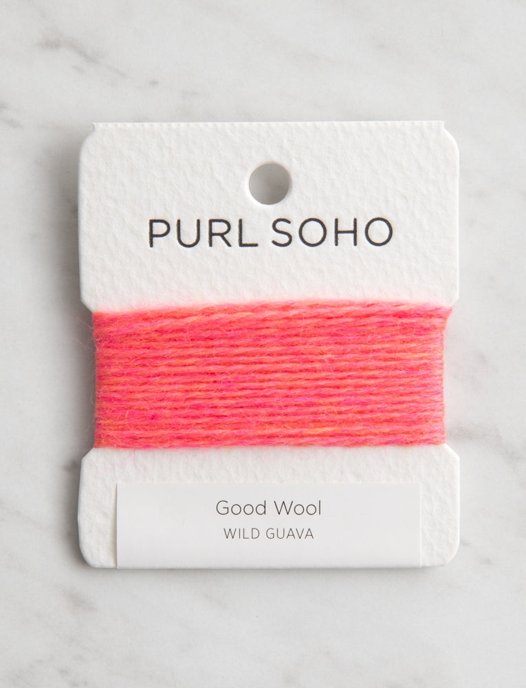 Good Wool Color Cards, Wild Guava