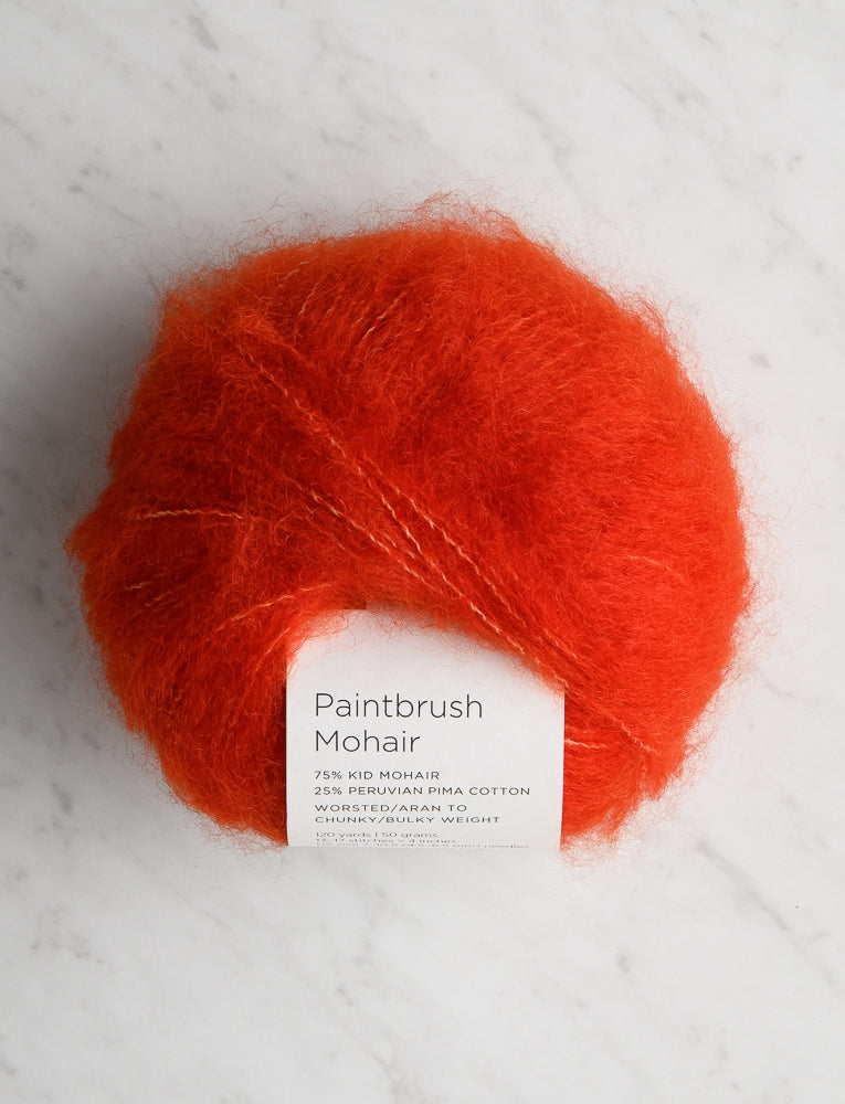 Paintbrush Mohair, Wild Strawberry