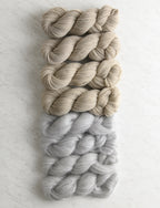 Wide Rib Wrap Bundle, Winter Grass + Silver Needle