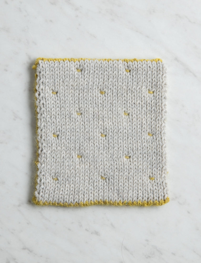 Yellow Olive + Dove Gray, Throw