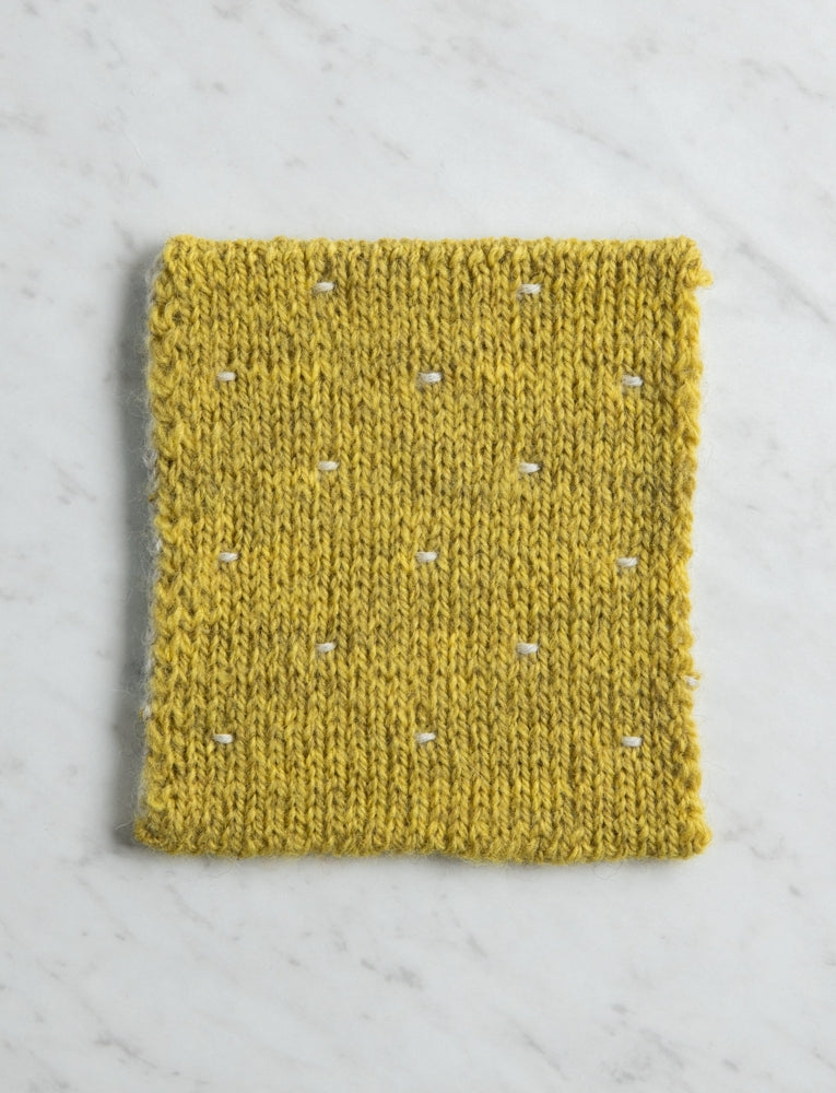 Yellow Olive + Dove Gray, Crib