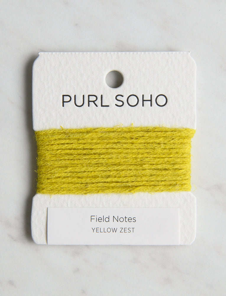 Field Notes Color Cards, Yellow Zest