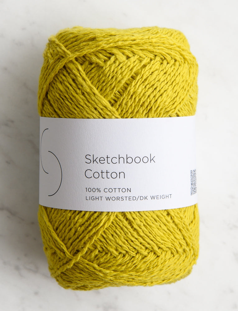 Sketchbook Cotton, Yuzu Yellow