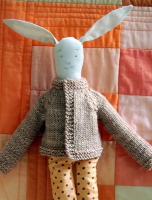 Wool + Liberty Teddy Bear - Purl Soho, Beautiful Yarn For Beautiful  KnittingPurl Soho