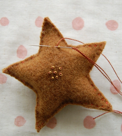 Felt Star Shapes 3cm 3D Loose Wool Felt Stars DIY Garland Pick N