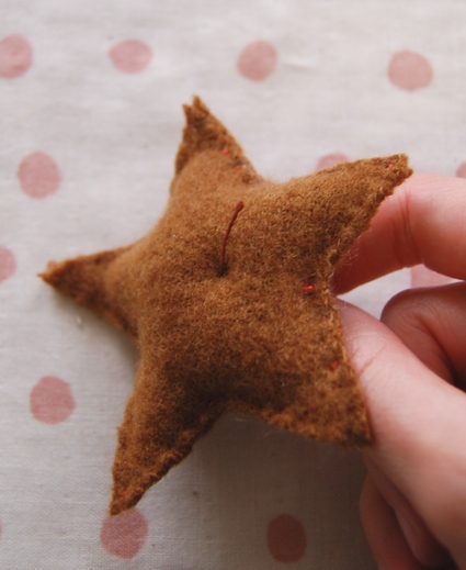 Felted Wool Star Ornaments | Purl Soho