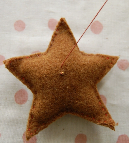 Felted Wool Star Ornaments | Purl Soho