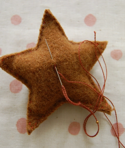 Felted Wool Star Ornaments | Purl Soho