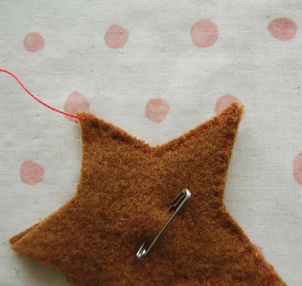 Felted Wool Star Ornaments | Purl Soho