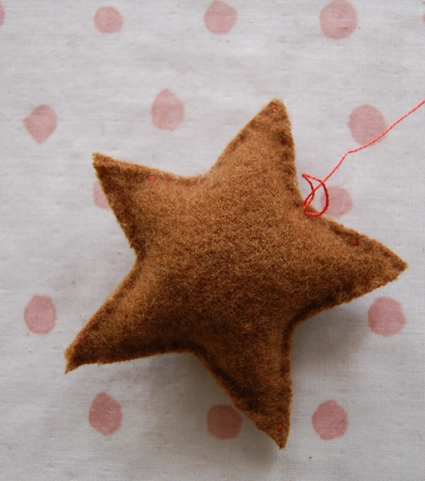 Felted Wool Star Ornaments | Purl Soho