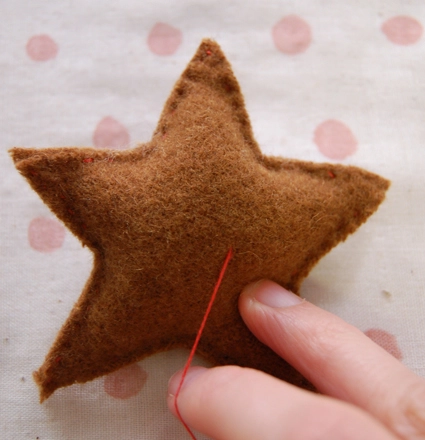 Felted Wool Star Ornaments | Purl Soho