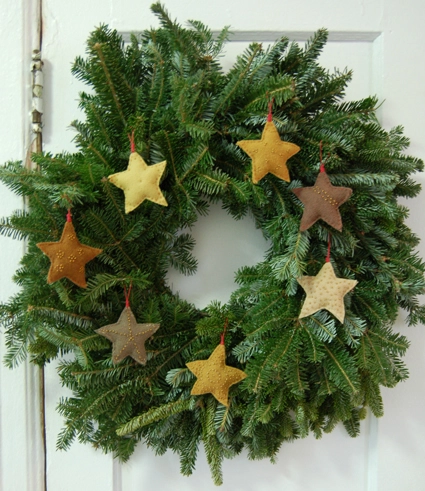 Felted Wool Star Ornaments | Purl Soho