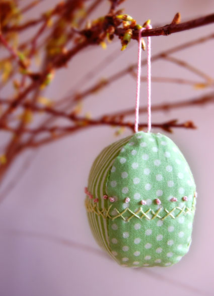 Patchwork Easter Eggs | Purl Soho