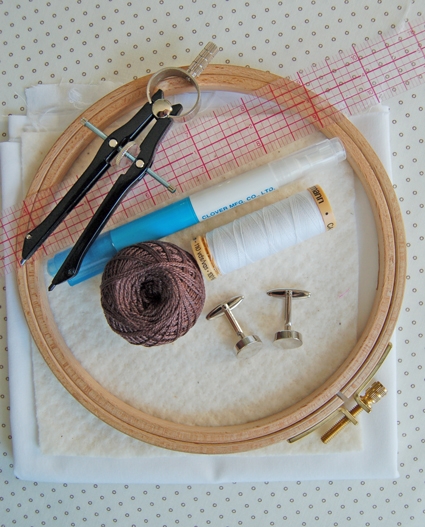Monogrammed Cuff Links for Father’s Day | Purl Soho