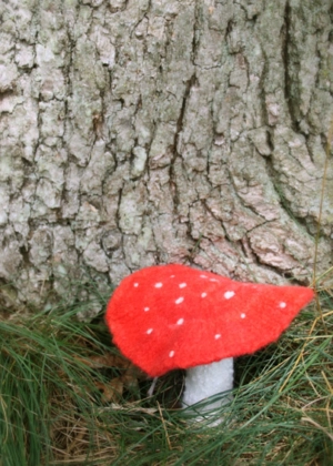 Felted Mushrooms from Kathryn Ivy | Purl Soho