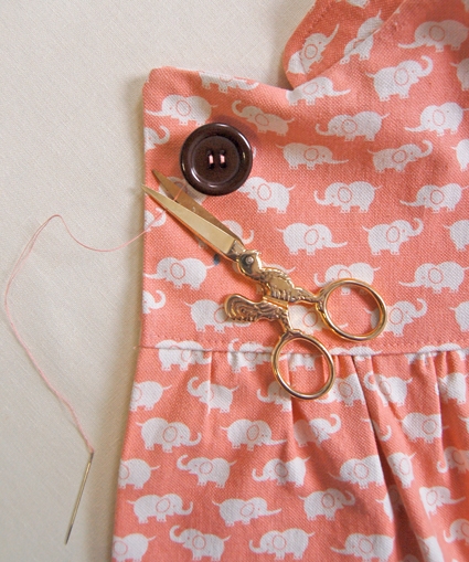 Sewing on a Button | Purl Soho