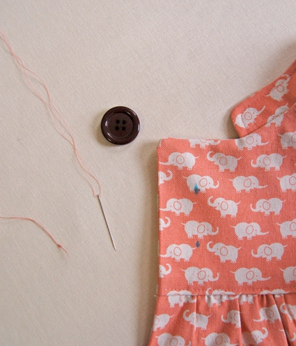 Sewing on a Button | Purl Soho