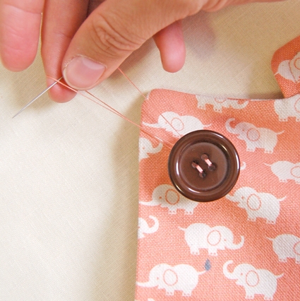 Sewing on a Button | Purl Soho