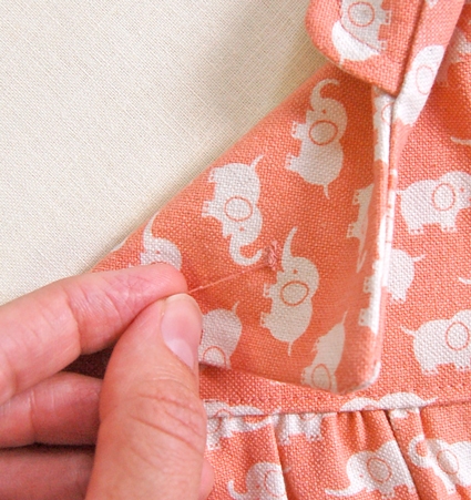 Sewing on a Button | Purl Soho