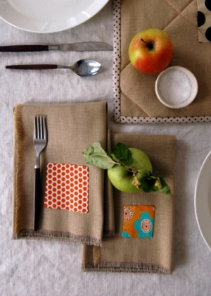 Fringed Thanksgiving Napkins | Purl Soho