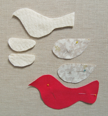 Simple Sewn Bird Ornaments | Purl Soho