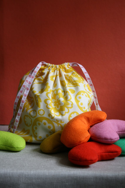 Easy Drawstring Bag - Purl Soho | Beautiful Yarn For Beautiful