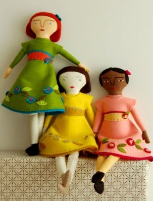 Mimi Kirchner’s Hand Sewn Felt Doll | Purl Soho