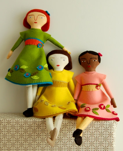 Non Finished Felt Kit, Wool Felt Felt Kit, Wool Felt Toy Doll