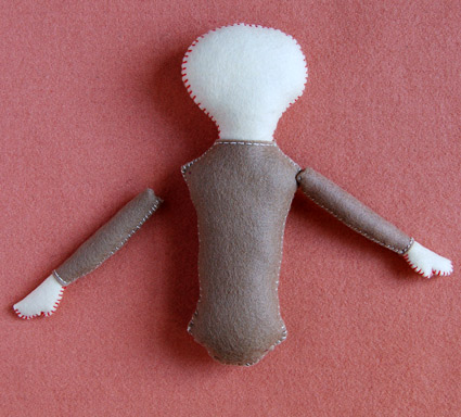 Mimi Kirchner’s Hand Sewn Felt Doll | Purl Soho